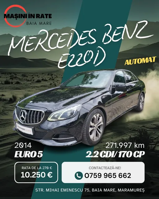 MERCEDES-BENZ E CLASS