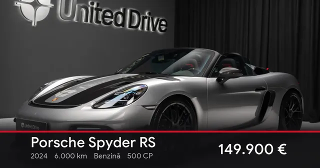 PORSCHE 718 SPYDER RS