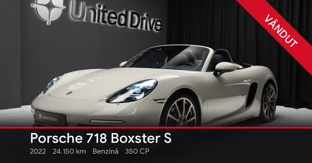 PORSCHE 718 BOXSTER S