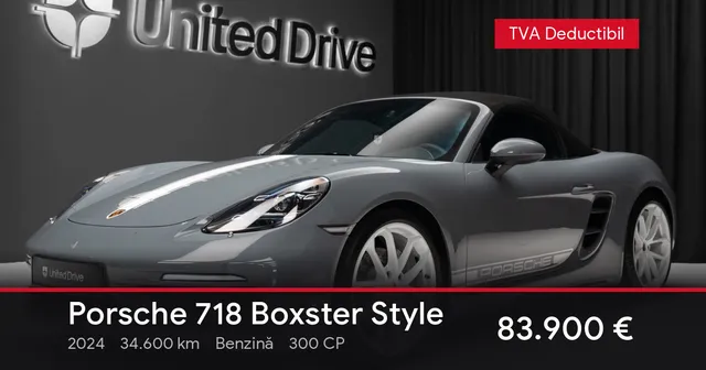 PORSCHE 718 BOXSTER