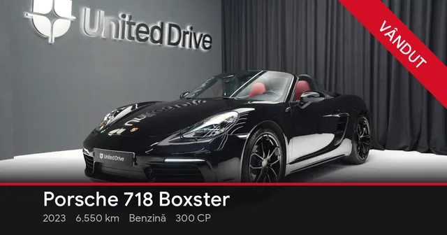 PORSCHE 718 BOXSTER